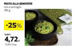 Coop PESTO ALLA GENOVESE offerta