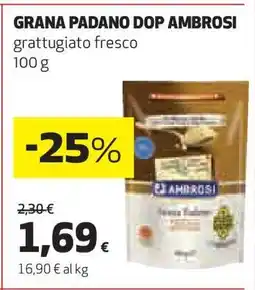 Coop GRANA PADANO DOP AMBROSI offerta