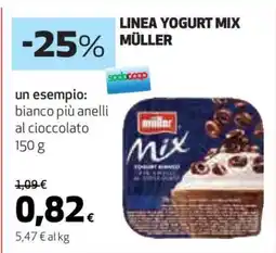 Coop LINEA YOGURT MIX MÜLLER offerta