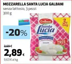 Coop MOZZARELLA SANTA LUCIA GALBANI offerta