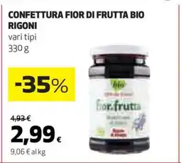 Coop Confettura Fior di Frutta Bio Rigoni offerta