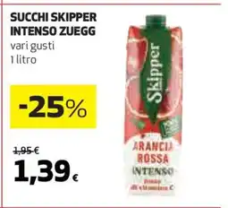 Coop SUCCHI SKIPPER INTENSO ZUEGG offerta