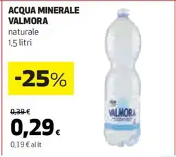 Coop ACQUA MINERALE VALMORA offerta