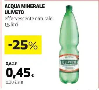 Coop Acqua Minerale Uliveto offerta