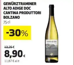 Coop Gewurztraminer Alto Adige DOC Cantina Produttori Bolzano offerta