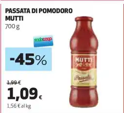 Coop PASSATA DI POMODORO MUTTI offerta