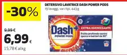 Coop DETERSIVO LAVATRICE DASH POWER PODS offerta