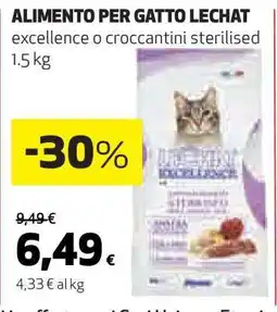 Coop ALIMENTO PER GATTO LECHAT offerta