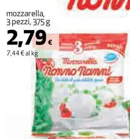 Coop mozzarella, 3 pezzi, 375 g offerta