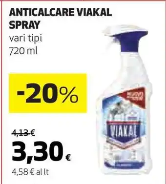 Coop ANTICALCARE VIAKAL SPRAY offerta