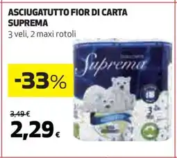 Coop ASCIUGATUTTO FIOR DI CARTA SUPREMA offerta