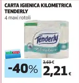Coop Carta Igienica Kilometrica Tenderly offerta