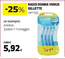 Coop RASOI DONNA VENUS GILLETTE offerta