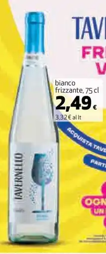 Coop Tavernello Bianco Frizzante offerta