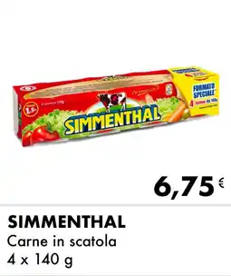 Iper Tosano SIMMENTHAL Carne in scatola offerta