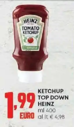 Panorama Ketchup top down HEINZ offerta