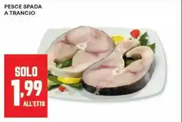 Panorama Pesce spada a trancio offerta