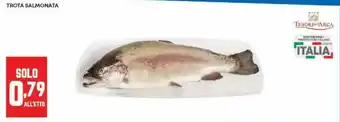 Panorama Trota salmonata offerta