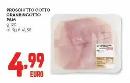 Panorama Prosciutto cotto granbiscotto PAM offerta