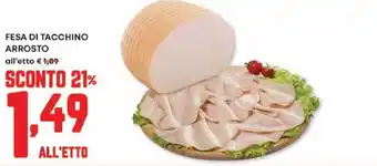 Panorama Fesa di tacchino arrosto offerta