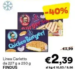 Unes Linea Carletto FINDUS offerta