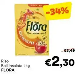 Unes Riso Bell'Insalata FLORA offerta
