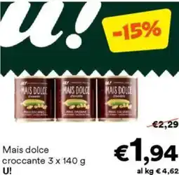 Unes Mais dolce croccante U! offerta