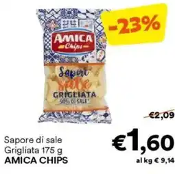 Unes Sapore di sale Grigliata AMICA CHIPS offerta
