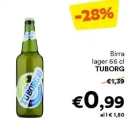 Unes Birra lager TUBORG offerta