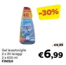 Unes Gel lavastoviglie FINISH offerta