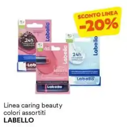 Unes Linea caring beauty colori assortiti LABELLO offerta