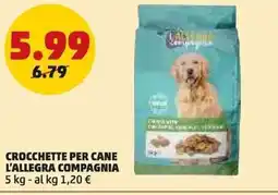 PENNY Crocchette per cane l'allegra compagnia offerta