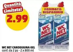 PENNY WC NET Candeggina gel conf. da 2 pz offerta