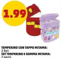 PENNY Temperino con tappo mitama 2 fori offerta
