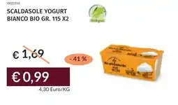 Prezzemolo e Vitale Scaldasole yogurt bianco bio offerta