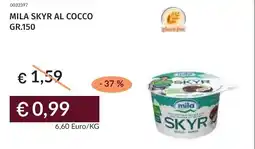 Prezzemolo e Vitale Mila skyr al cocco offerta