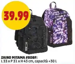 PENNY Zaino mitama #bdbf L P H , capacità +30 L offerta
