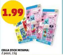 PENNY COLLA STICK MITAMA: 2 pezzi offerta