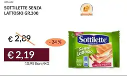 Prezzemolo e Vitale Sottilette senza lattosio offerta