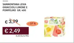 Prezzemolo e Vitale Sammontana levia ghiaccioli limone e pompelmo offerta