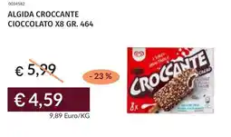 Prezzemolo e Vitale Algida croccante cioccolato x8 offerta