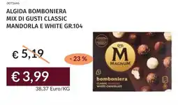 Prezzemolo e Vitale Algida bomboniera mix di gusti classic mandorla e white offerta