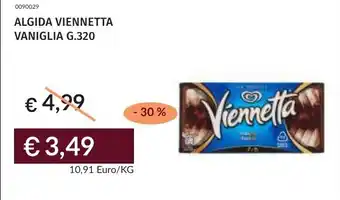 Prezzemolo e Vitale Algida viennetta vaniglia offerta
