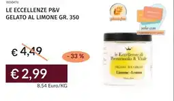Prezzemolo e Vitale Le eccellenze p&v gelato al limone offerta