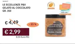 Prezzemolo e Vitale Le eccellenze p&v gelato al cioccolato offerta