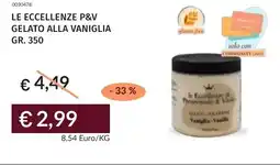 Prezzemolo e Vitale Le eccellenze p&v gelato alla vaniglia offerta