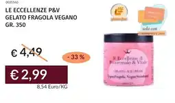 Prezzemolo e Vitale Le eccellenze p&v gelato fragola vegano offerta