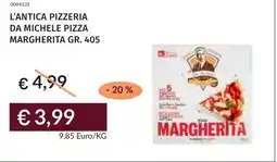 Prezzemolo e Vitale L'antica pizzeria da michele pizza margherita offerta