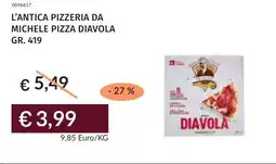 Prezzemolo e Vitale L'antica pizzeria da michele pizza diavola offerta