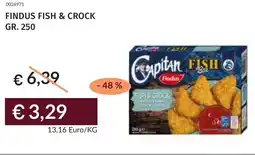 Prezzemolo e Vitale Findus fish & crock offerta
